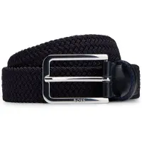 BOSS Cintos 'Clorio' preto / prata