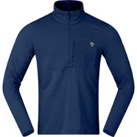 Norrøna - Vestuário caminhada - Femund Warm1 Zip Neck M'S Indigo Night para Homem - Tamanho XL - Azul