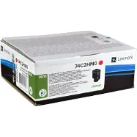 Lexmark 74C2HM0 toner magenta capacidade extra alta