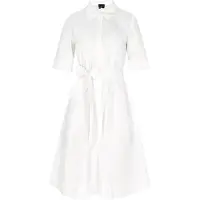Dreimaster Klassik Vestidos camiseiros 'Classic Look' branco