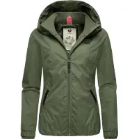 Ragwear Casaco funcionais 'Dizzie' verde escuro