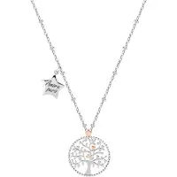 Morellato Collana Acciaio Albero Della Vita Verde Saqe11 — Collana