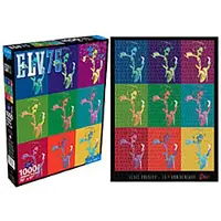 NMR Distribution Puzzle Do 75.º Aniversário De Elvis Presley 50x70 Cm 1000 Peças