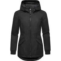Ragwear Casaco de inverno 'Dowey' preto