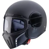 Caberg Capacete Jet Ghost X Capacete Mate/Preto S unissexo