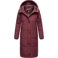 MARIKOO Sobretudo de inverno 'Soranaa' bordeaux