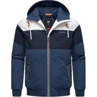 Ragwear Casaco outdoor azul / navy / vermelho / branco