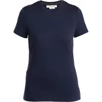 Icebreaker - Vestuário caminhada mulher - W Merino 150 Tech Lite SS Tee Midnight Navy para Mulher - Tamanho L