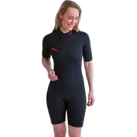Jobe Shorty De Manga Curta Com Fecho Traseiro Para Mulher Savannah 2 Mm