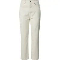 Pepe Jeans para mulher. PL204731TB7 Calças de ganga de corte direito Lexa brancas (26/28), Branco, Casual, Algodão, Denim, Sustentável