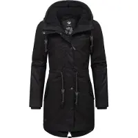 Ragwear Parka de inverno 'Canny' preto