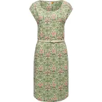 Ragwear Vestido 'Lilithe Ikat' bege / verde claro / rosa / vermelho
