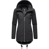 Ragwear Casaco de inverno 'Zuzka' preto