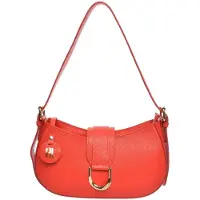 Anna Luchini Borsa Da Donna Banana Bag Rosso — Borsa