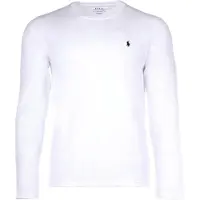 Ralph Lauren Pijama comprido preto / branco