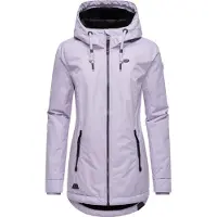 Ragwear Casaco de inverno 'Zuzka' roxo pastel
