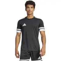 Adidas Camisola de futebol 'Squadra25' preto / branco