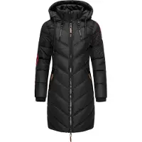 MARIKOO Sobretudo de inverno 'Armasa ' preto
