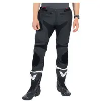 Vanucci VST-2 homem Calças de fato de cabedal Preto 60