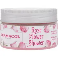 Dermacol Peeling corporal inebriante Cuidado com a flor de rosas (Esfoliante Delicioso) 200 g