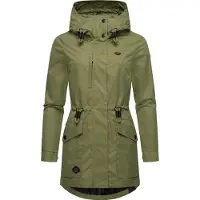 Ragwear Casaco funcionais 'Alysa' oliveira / preto