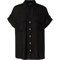 Vero Moda Camisa De Manga Curta Bumpy