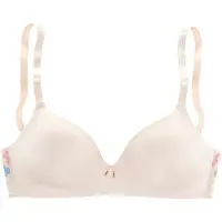 LASCANA Soutien azul ciano / rosa escurecido / offwhite