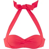 LASCANA Top de biquíni vermelho vivo