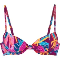 Buffalo Top de biquíni azul / amarelo / baga / laranja