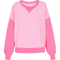 Swirly Sweatshirt cor-de-rosa / rosa claro