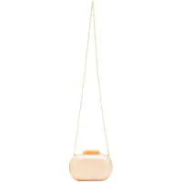 NAEMI Clutches pêssego / branco pérola