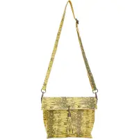 NAEMI Mala de ombro amarelo / antracite