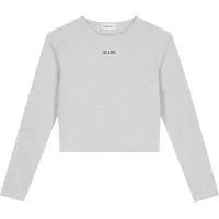 OH APRIL Camisa 'Ica' cinzento / preto
