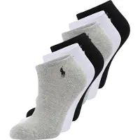 Ralph Lauren Meias cinzento / preto / branco