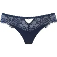 LASCANA Tanga azul escuro