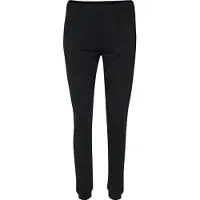 Hummel Calças de desporto 'Go' preto / branco
