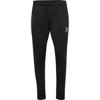 Hummel Calças de desporto 'Essential' preto / branco