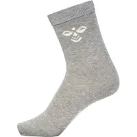 Hummel Meias 'Sutton' acinzentado / branco