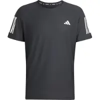 Adidas Camisa funcionais 'Own the Run' preto / branco