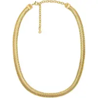 Michael Kors Distintiva Collana Placcata Oro Hadek Metallic Muse Mkj8486710 — Collana