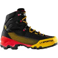 La Sportiva - Calçado caminhada homem - Aequilibrium ST GTX Black/Yellow para Homem - Tamanho 42.5 - Preto