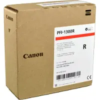 Canon PFI-1300Rtinteiro vermelho