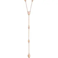 Skagen Collana Coordinata Anja Pebble Placcata Oro — Collana