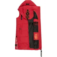 NAVAHOO Colete 'Schnuffelchen' vermelho