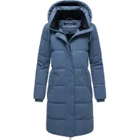 NAVAHOO Sobretudo de inverno azul fumado