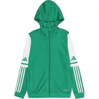 Adidas Casaco de treino em moletão 'SQ25' verde relva / branco