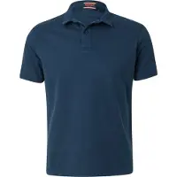 Superdry para homem. M1110440A Pólo de malha azul-marinho Essential (XXL), Casual, Algodão, Manga curta
