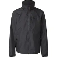 Superdry para homem. M5012163A Casaco corta-vento sem capuz com logótipo preto (S), Casual, Poliéster