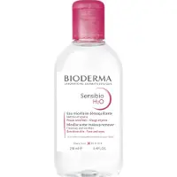 Bioderma Água de limpeza e limpeza facial Sensibio AR H2O para peles sensíveis - Volume: 250 ml