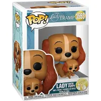 Funko POP! Figura Lady And The Tramp Disney Lady With Puppy 9 Cm